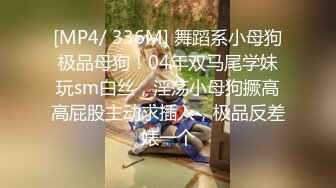 [MP4/ 336M] 舞蹈系小母狗极品母狗！04年双马尾学妹玩sm白丝，淫荡小母狗撅高高屁股主动求插入，极品反差婊一个