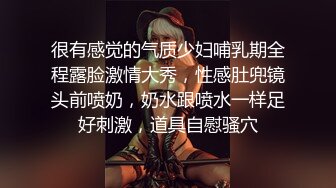 很有感觉的气质少妇哺乳期全程露脸激情大秀，性感肚兜镜头前喷奶，奶水跟喷水一样足好刺激，道具自慰骚穴