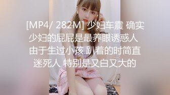 [MP4/ 282M] 少妇车震 确实少妇的屁屁是最养眼诱惑人 由于生过小孩 趴着的时简直迷死人 特别是又白又大的