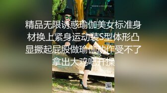 精品无限诱惑瑜伽美女标准身材换上紧身运动装S型体形凸显撅起屁股做瑜伽动作受不了拿出大鸡吧开操