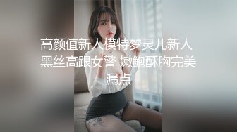 高颜值新人模特梦灵儿新人 黑丝高跟女警 嫩鲍酥胸完美漏点