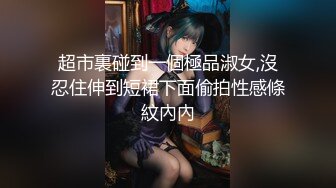 超市裏碰到一個極品淑女,沒忍住伸到短裙下面偷拍性感條紋內內